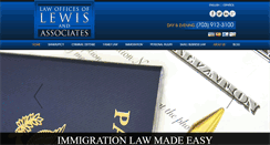 Desktop Screenshot of lewisatlaw.com